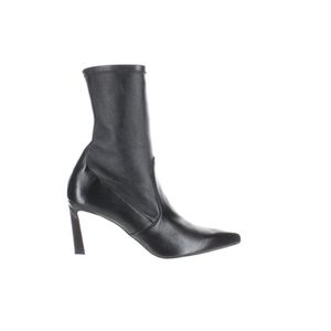 Stuart Weitzman Rapture 75 Black Leather Boot 8.5